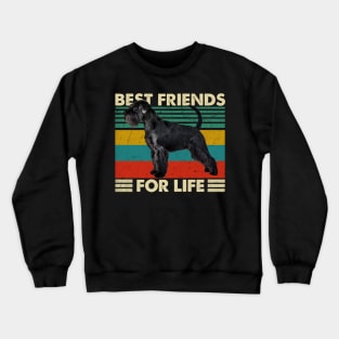 Best Friends For Life Schnauzer Elegance, Tee Trendsetter Crewneck Sweatshirt